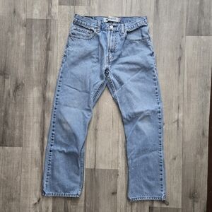 Levis 505 Mens Blue Jeans Regular Fit W32 L30